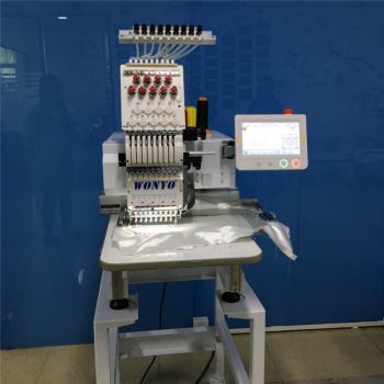 深センでコンピューター化されたWanyang Wonyo刺繍機シングルヘッド